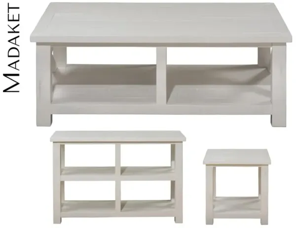 Jofran Madaket Sofa Console Table Madaket White