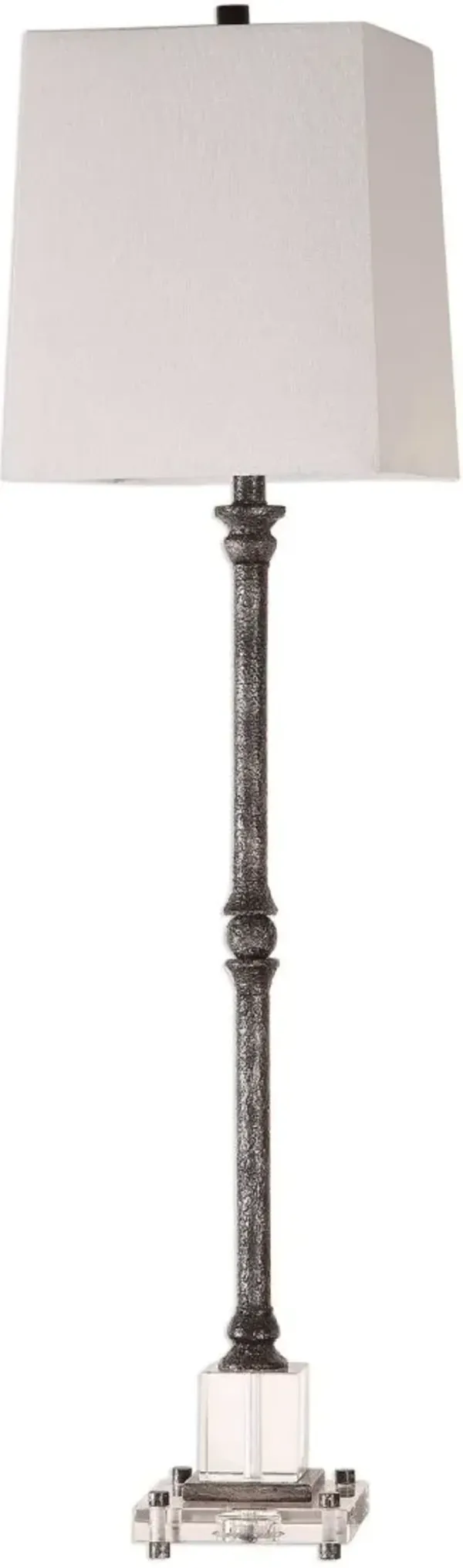 Uttermost Teala Aged Black Buffet Lamp