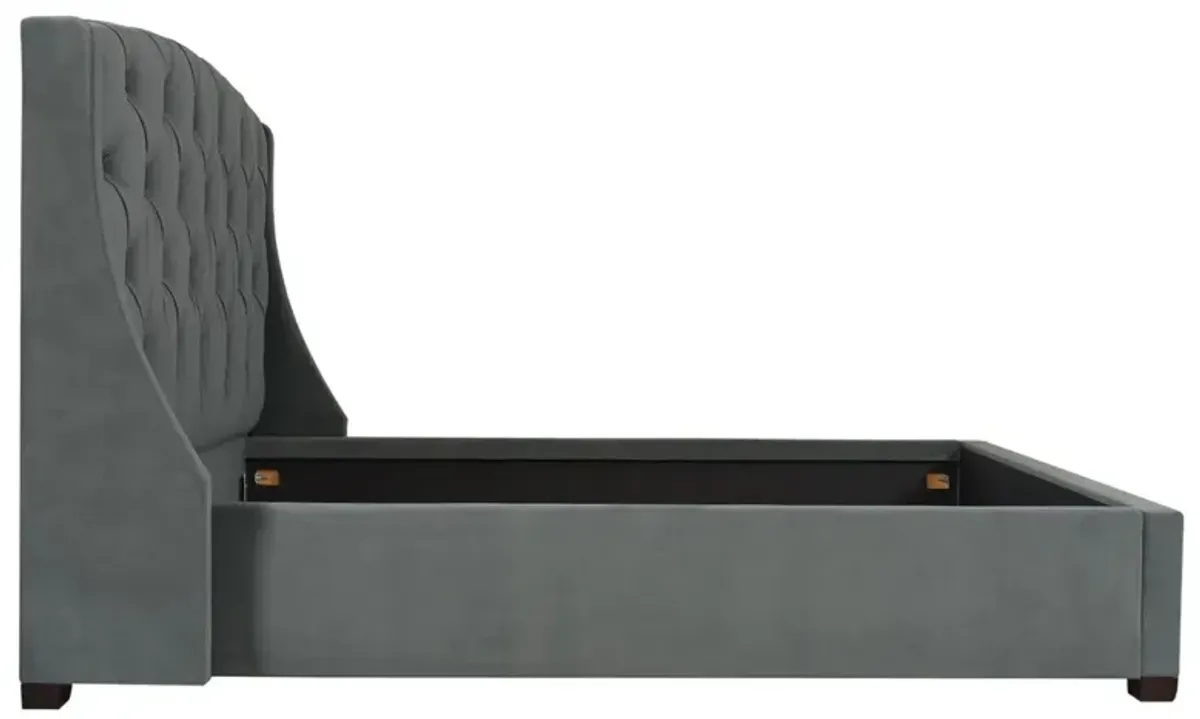 Bernhardt Jordan Fabric Shelter Extended King Bed