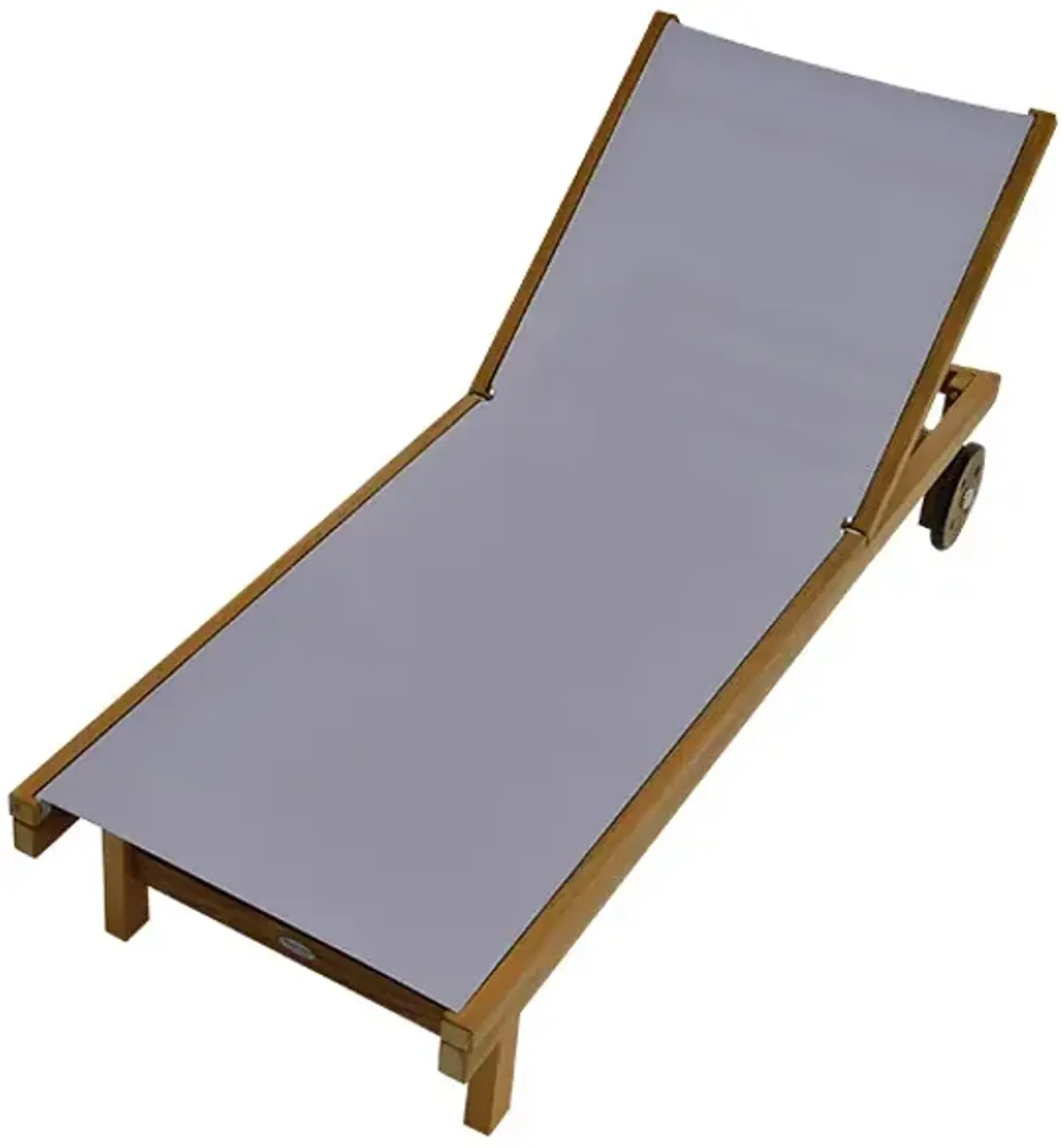 SUNDAZE OUTDOOR GRAY SLING CHAISE LOUNGER