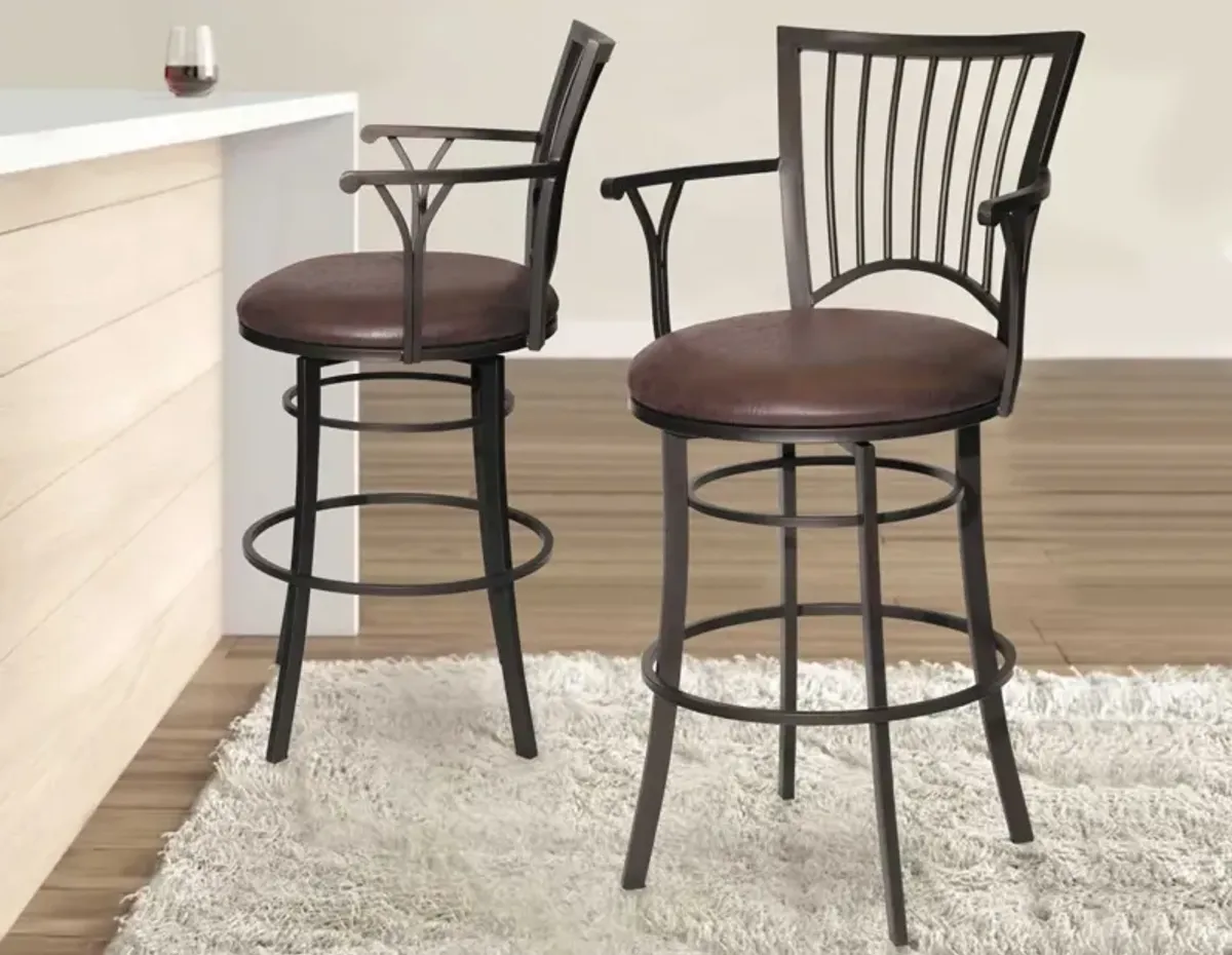 Steve Silver Bayview 30 Inch Bar Stool Swivel