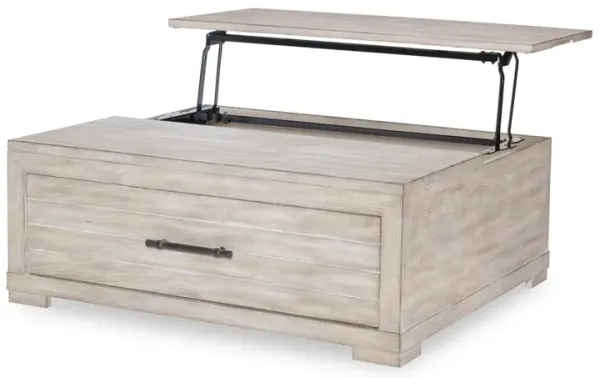 Legacy Classic Lift-Top Cocktail Table Light Oak Finish Westwood Light