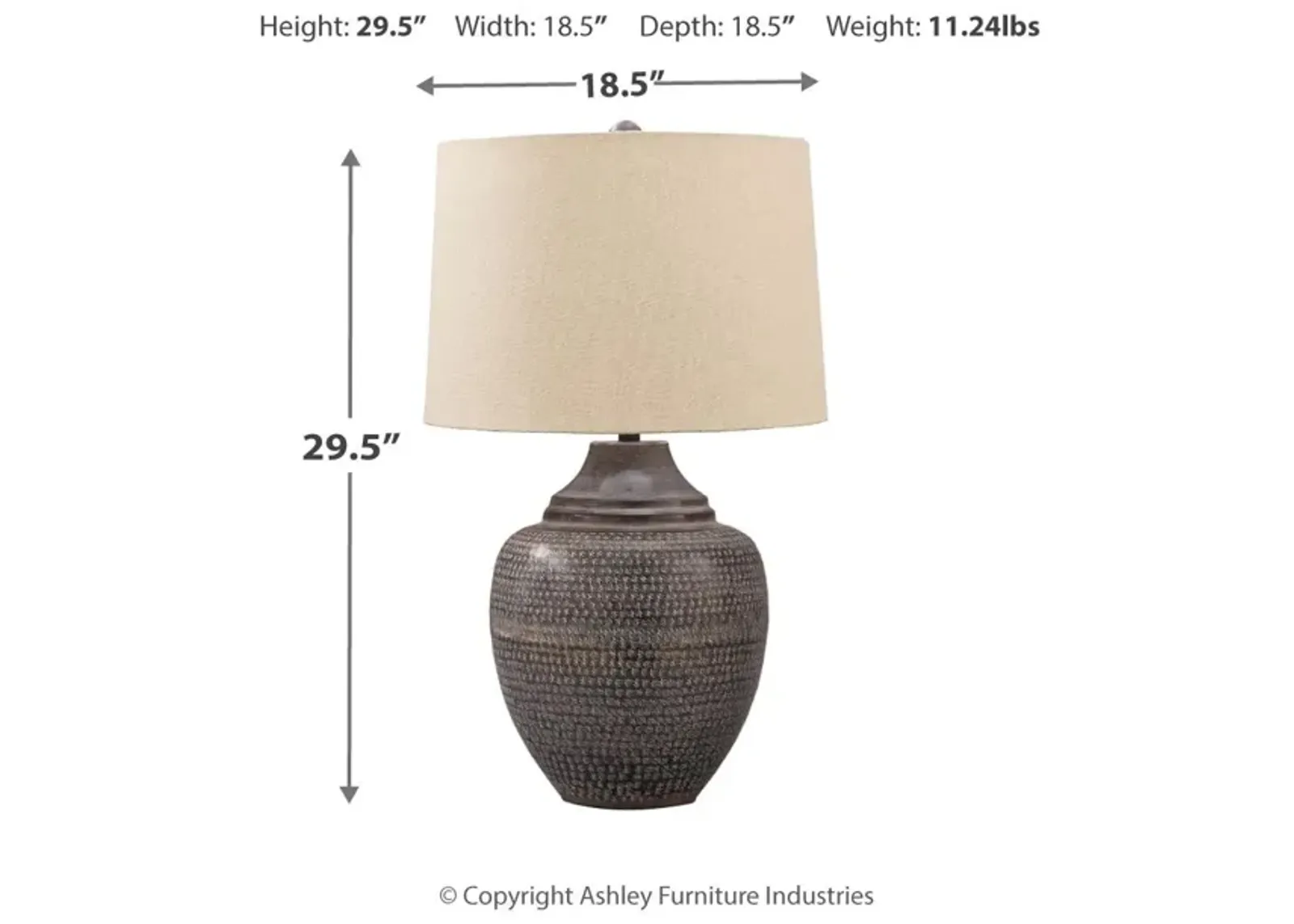 Ashley Olinger Table Lamp Brown Signature Design