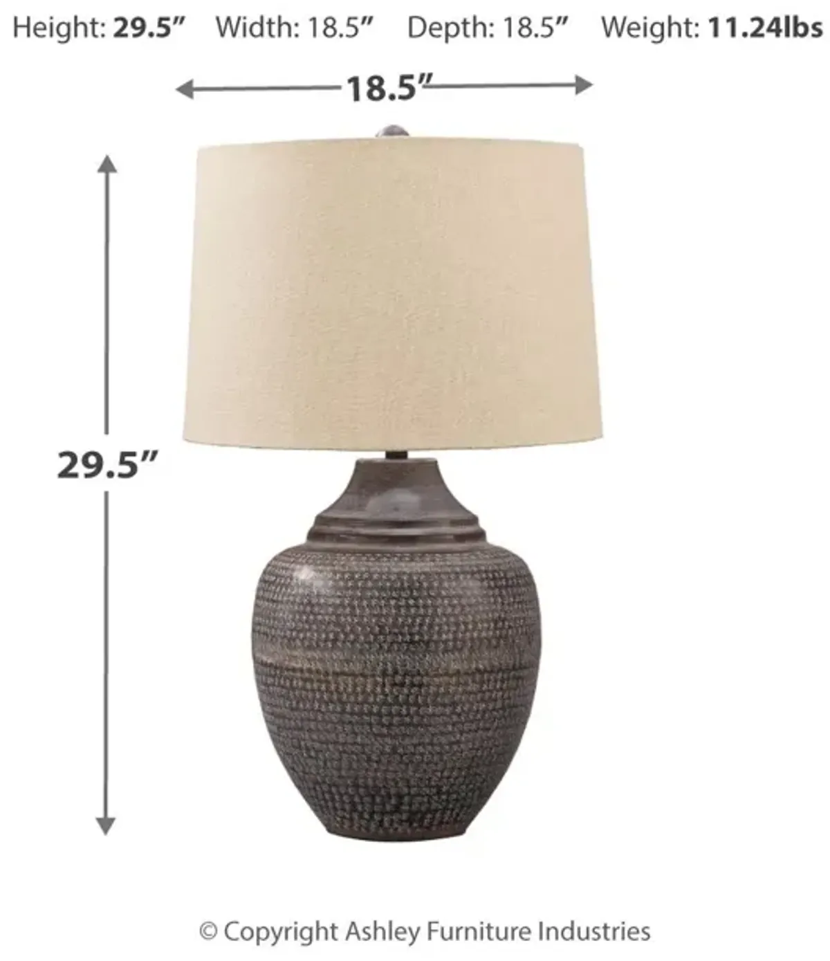 Ashley Olinger Table Lamp Brown Signature Design