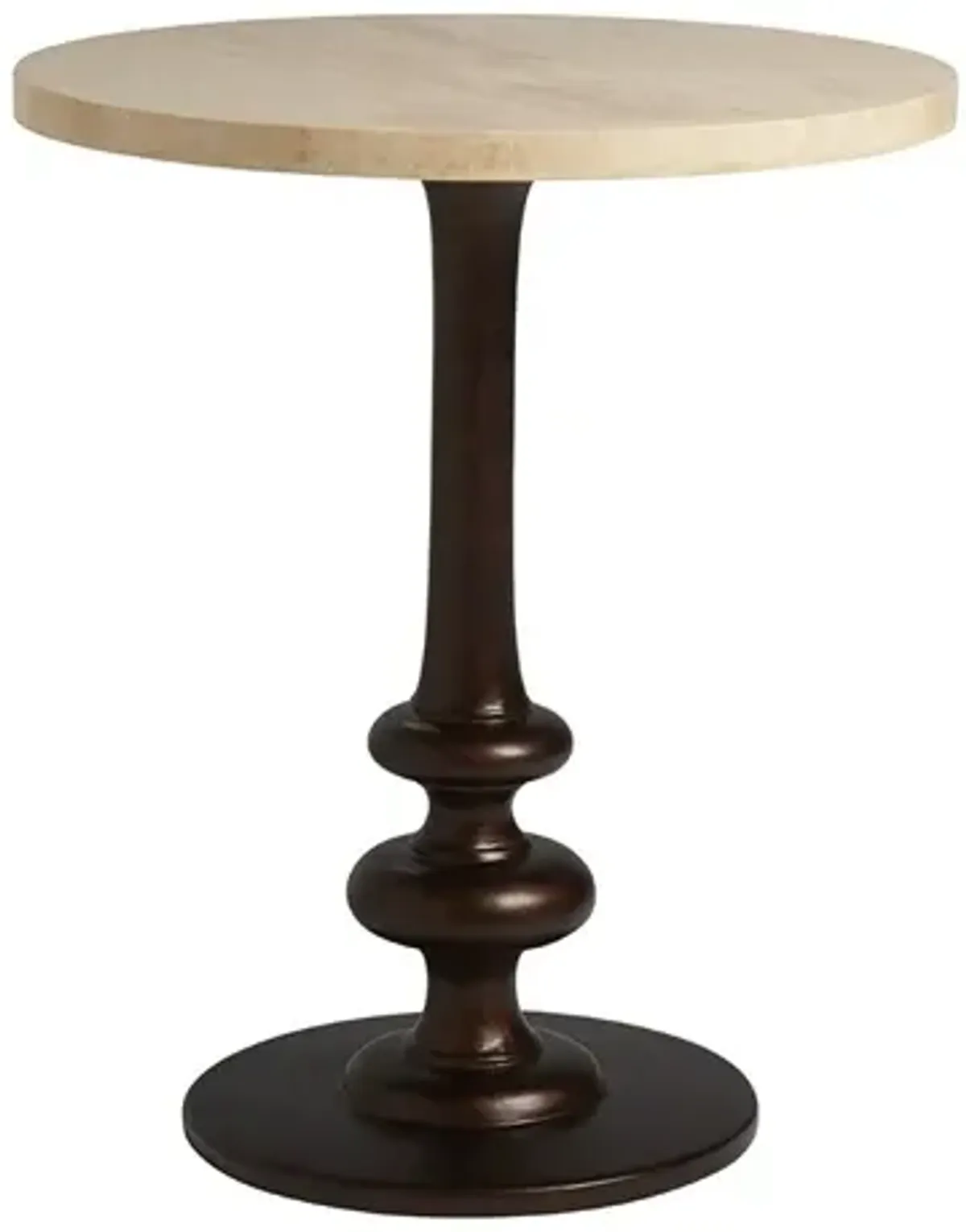 Tommy Bahama Home by Lexington Los Altos Marshall Stone Top Round End Table