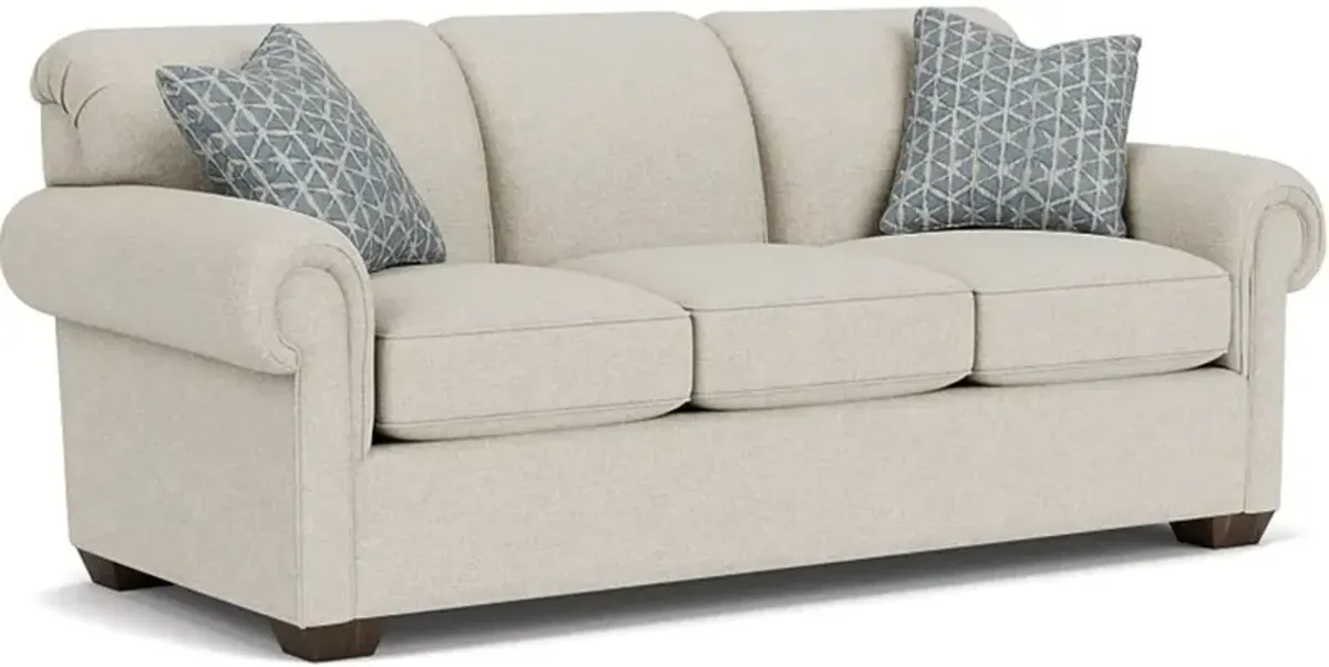 Flexsteel Main Street White Vanilla Sofa Sleeper