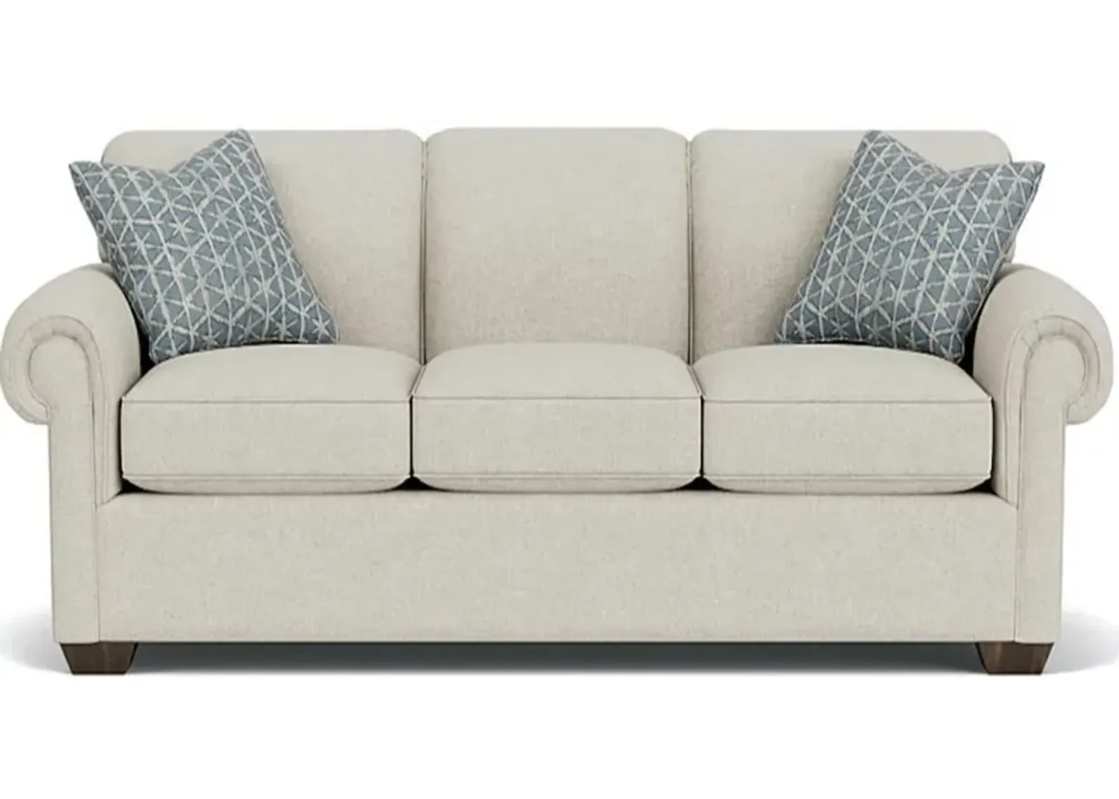 Flexsteel Main Street White Vanilla Sofa Sleeper