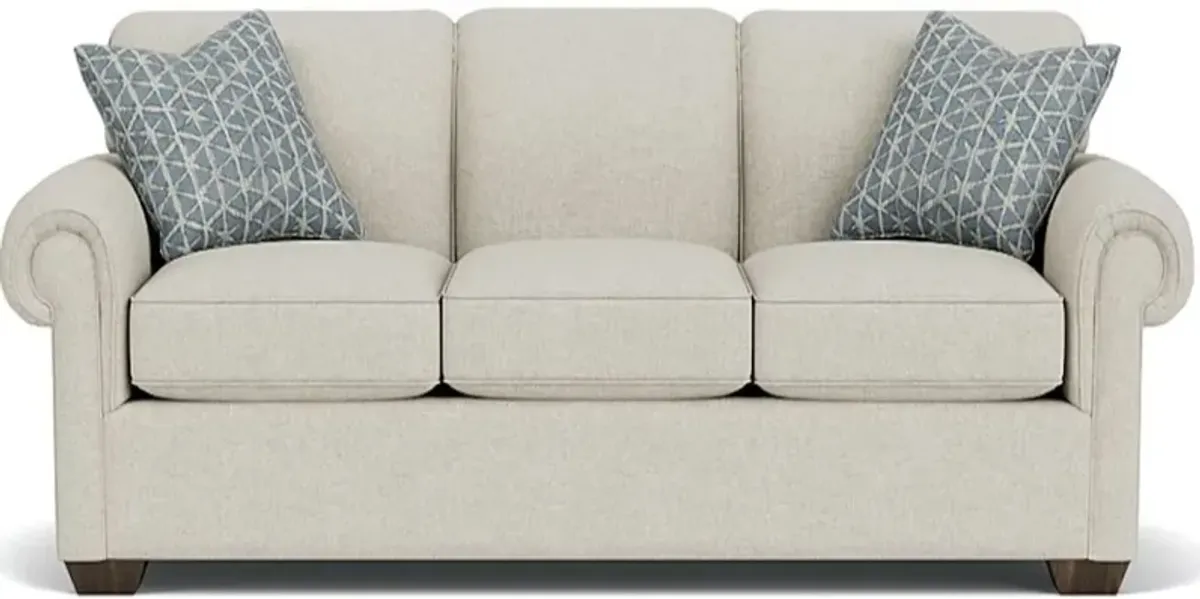 Flexsteel Main Street White Vanilla Sofa Sleeper