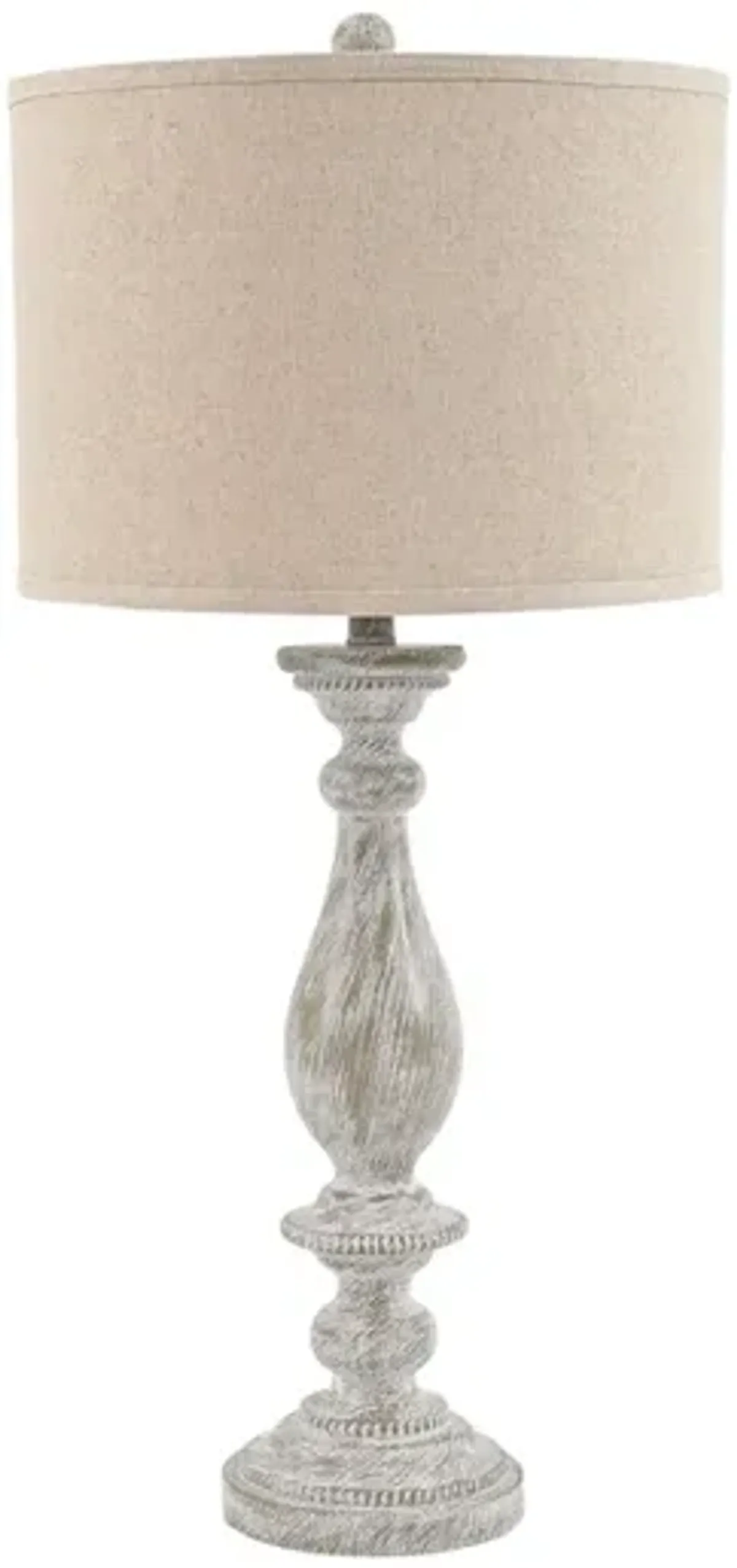 Ashley Bernadette Whitewash Table Lamp Set of 2