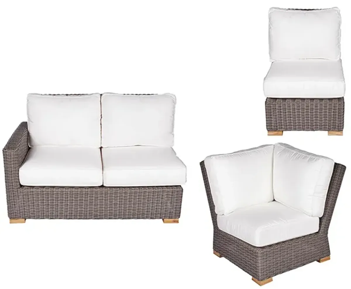 SANIBEL OUTDOOR NATURAL SECTIONAL