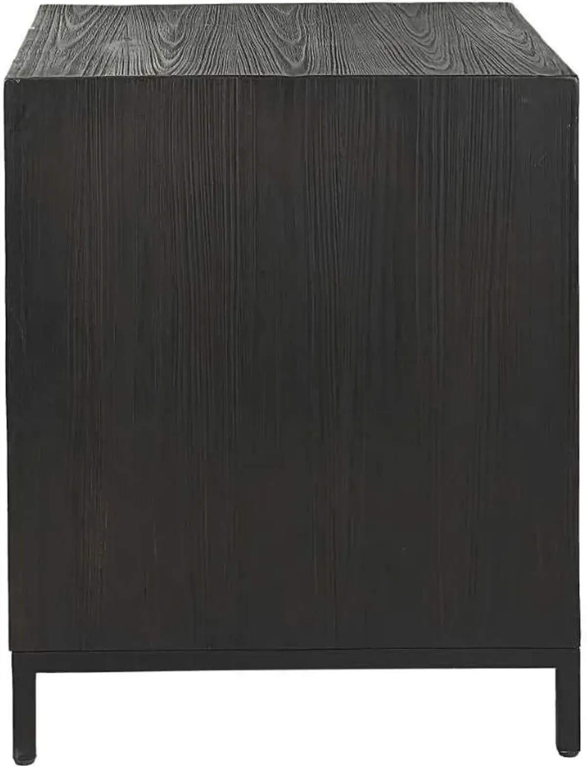 Uttermost Aiken Dark Gray Accent Cabinet