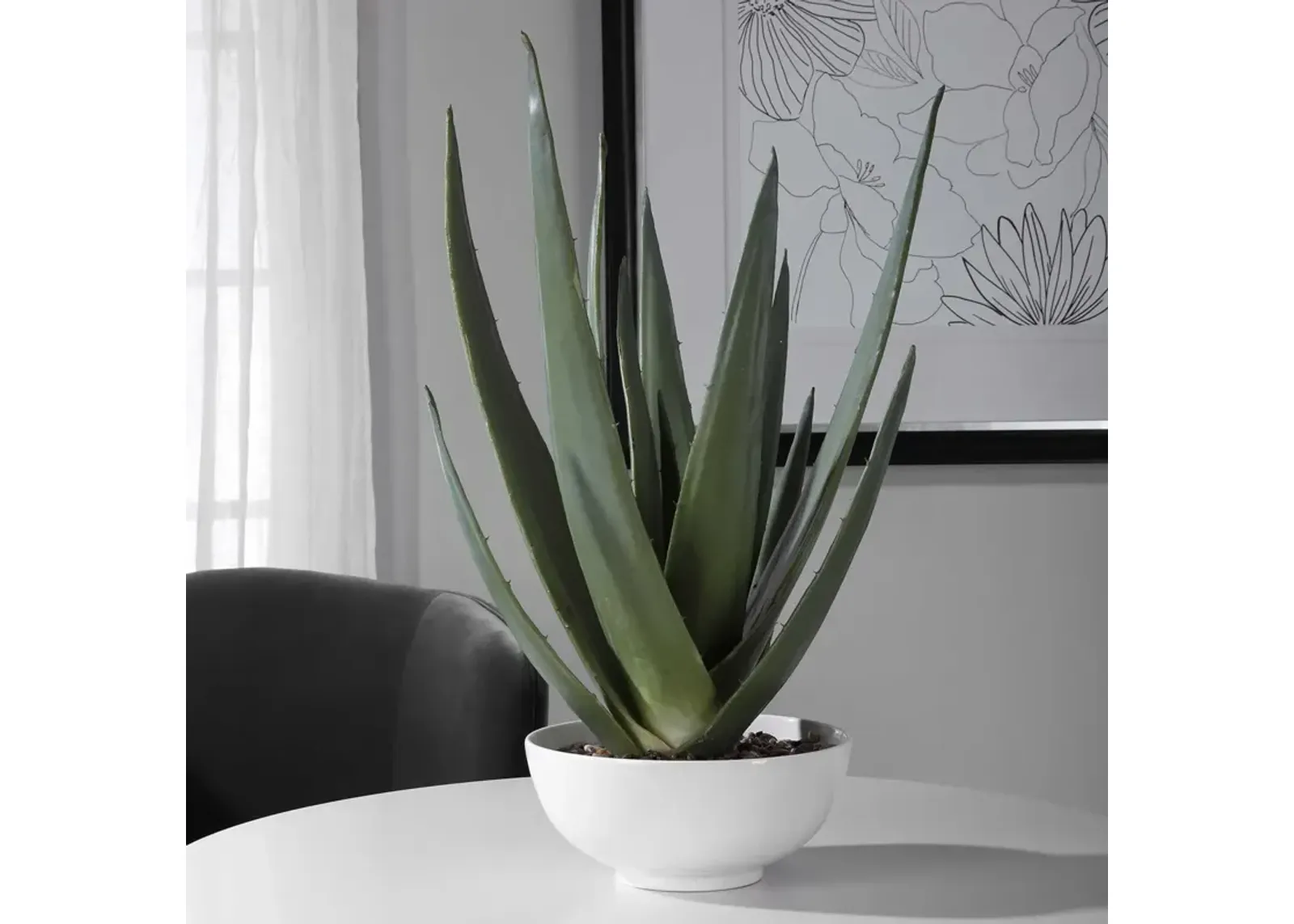 Uttermost Evarado Aloe Planter