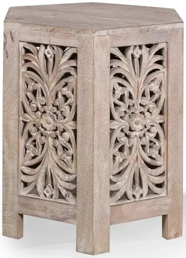 EDEN END TABLE-22X22X24H