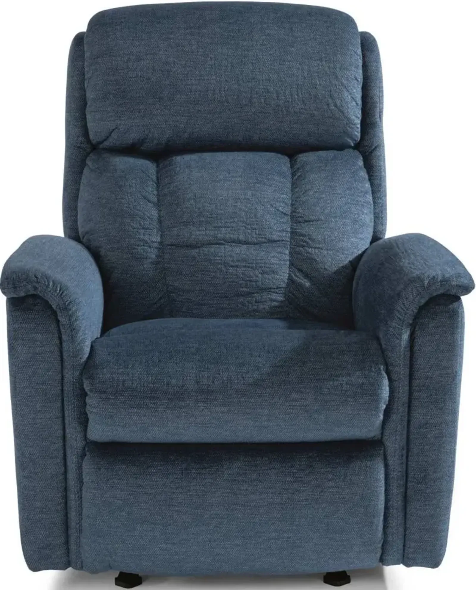 Flexsteel Luna Blue Navy Power Rocking Recliner with Power Headrest