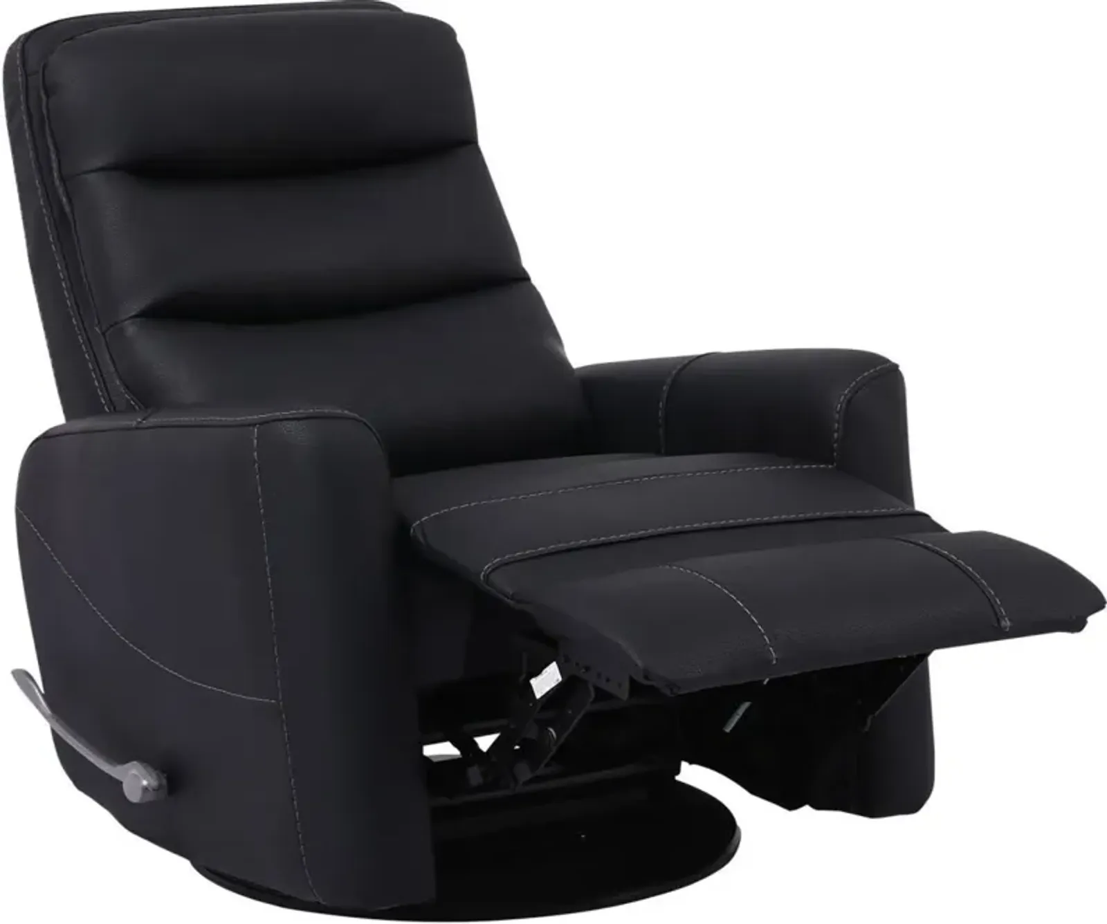 Parker House Hercules Black Manual Swivel Glider Recliner