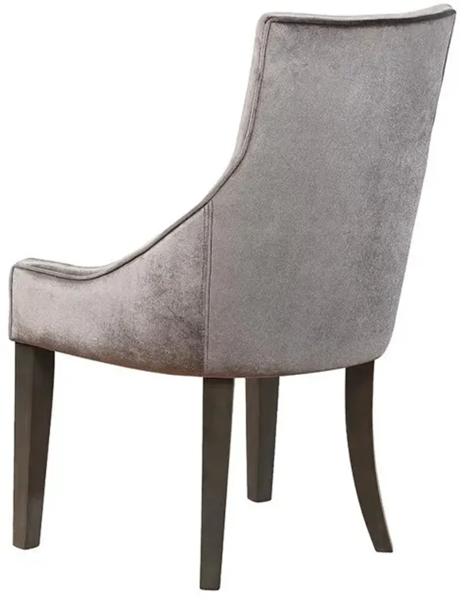 Coaster Phelps Velvet Upholstered Dining Side Chair Grey