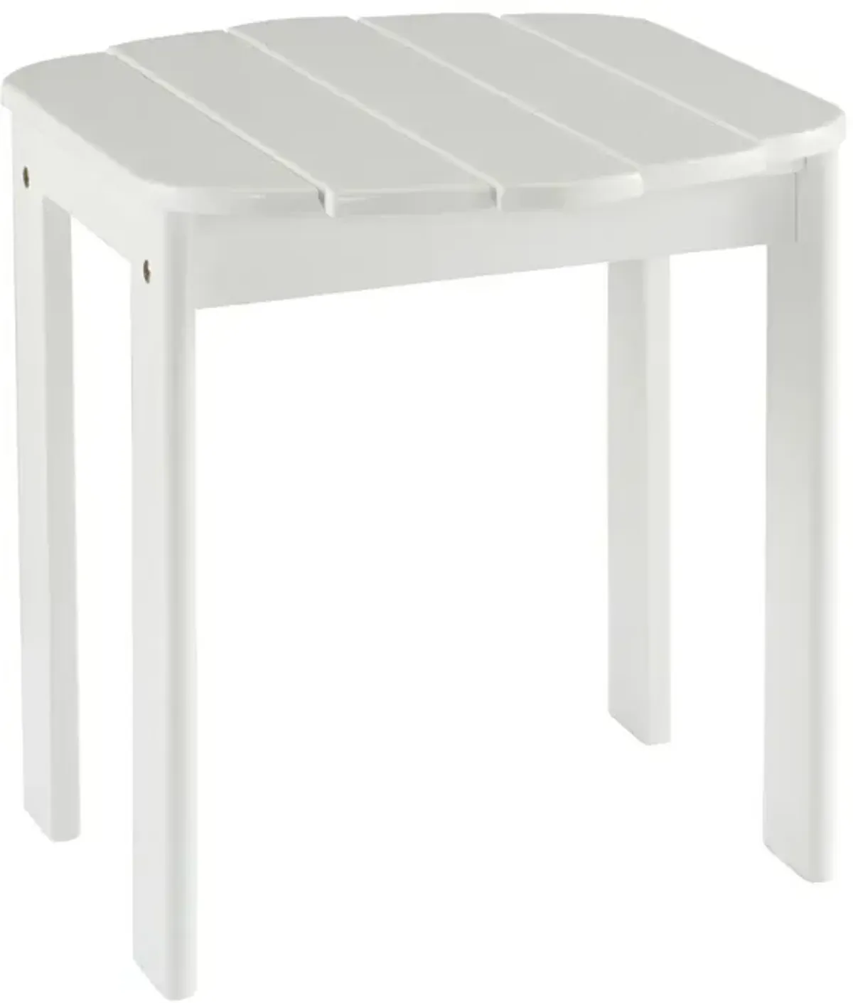 Linon White Adirondack End Table