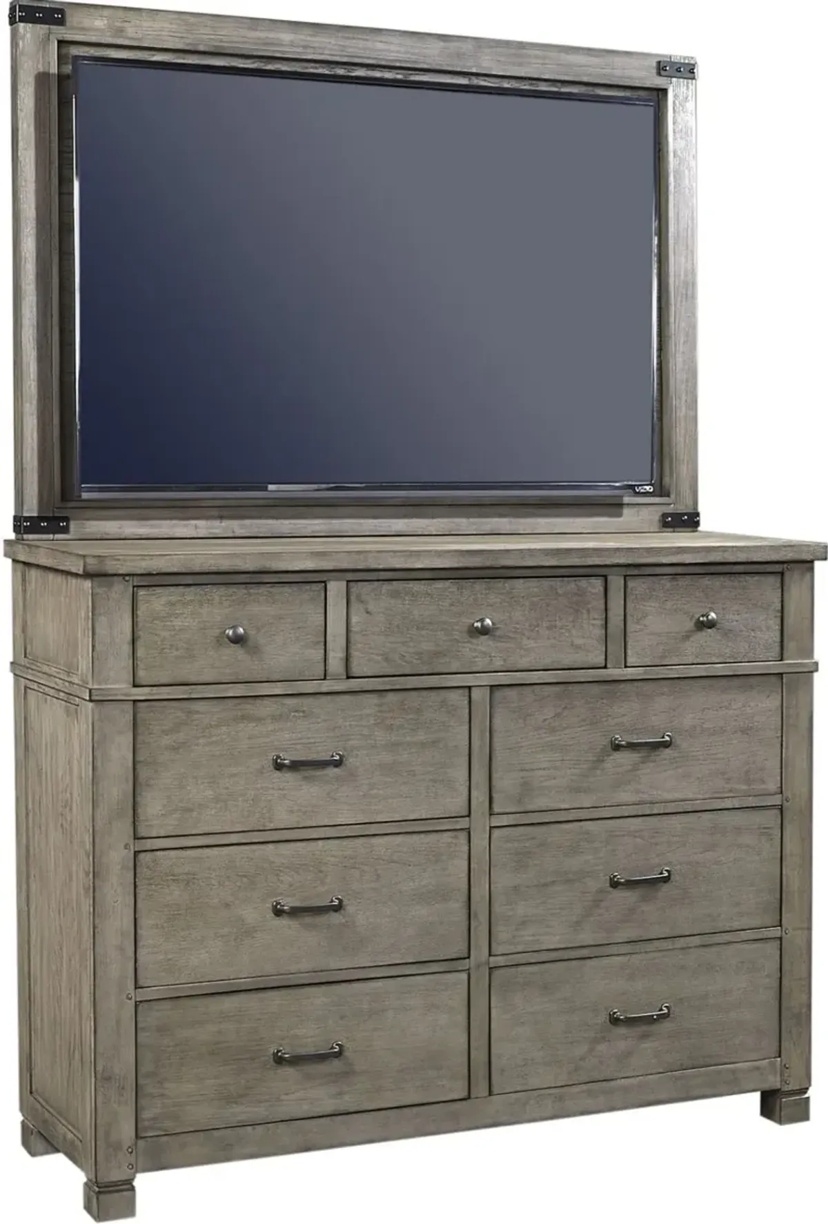 Aspenhome Elegant 9-Drawer Chesser in Stone Finish