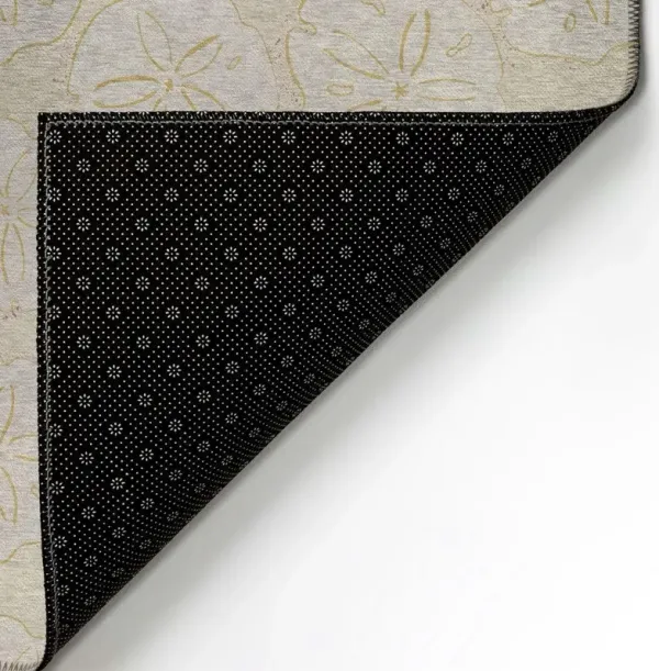 Dalyn Sandy Impressions Coastal Sand Dollar Pattern 5'X8' Area Rug