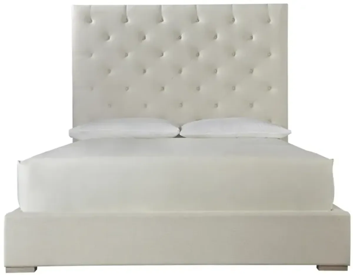 Universal Modern Brando Waltz/Quartz Upholstered California King Bed