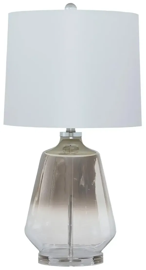 Ashley Jaslyn Table Lamp Silver Finish Signature Design