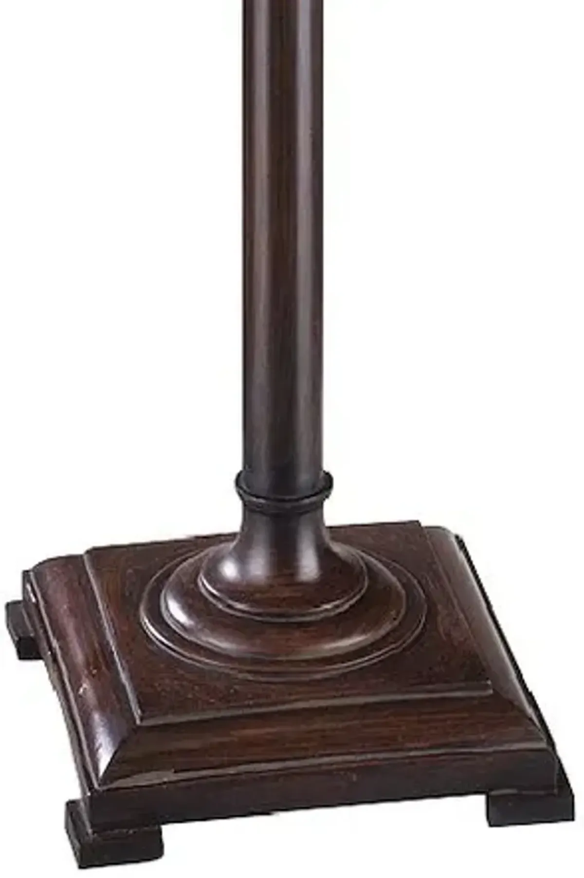 Crestview Pine Creek Bison Brown Floor Lamp