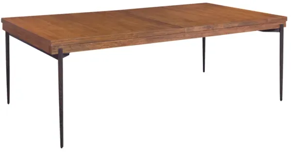 Hekman Rectangle Dining Table Sgl Cnr Leg
