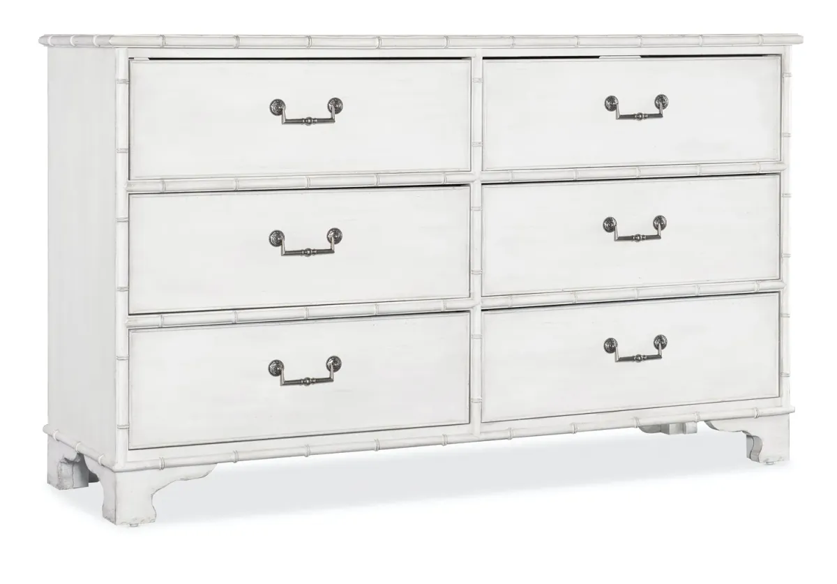 SIX DRAWER DRESSER - CHARLESTON