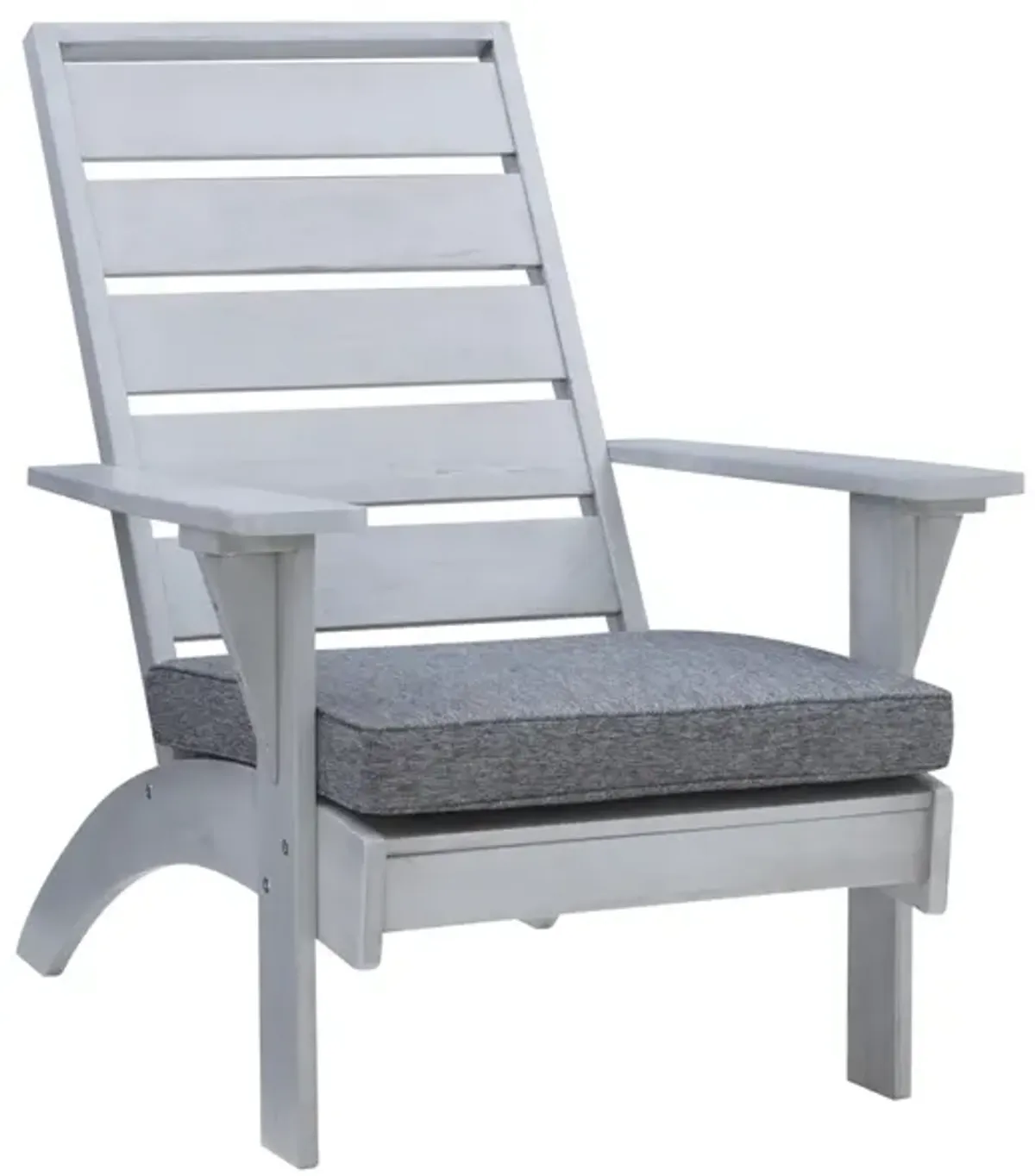 Linon Rockport Gray Outdoor Adirondack Chair