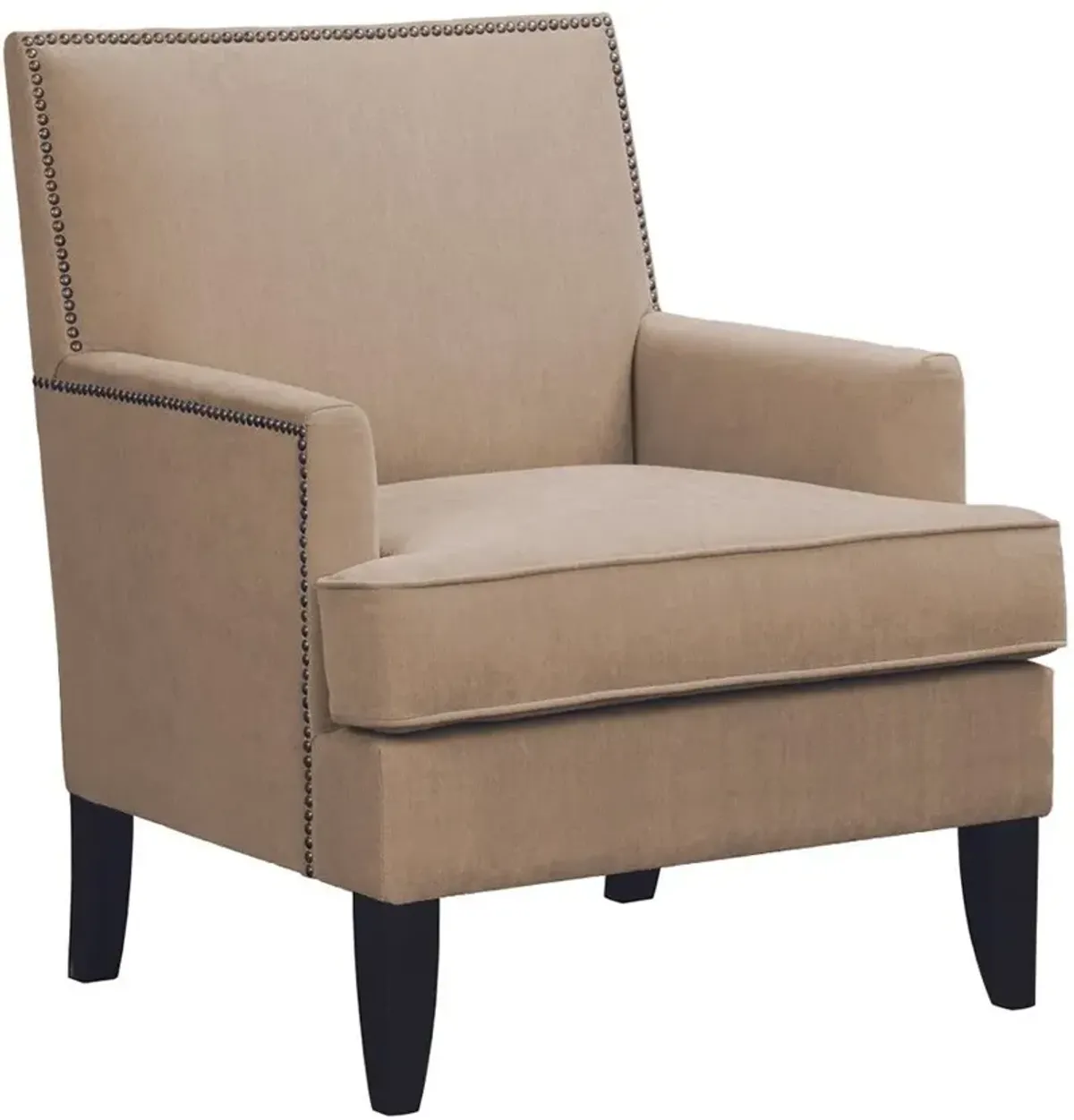 Olliix Madison Park Sand Colton Track Arm Club Chair