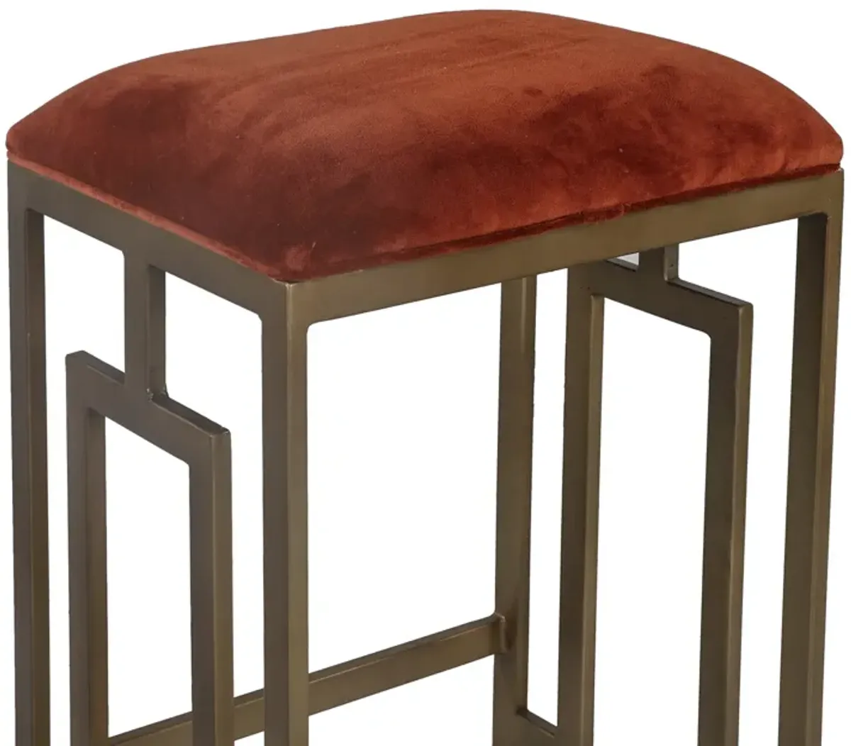 Home Trends Design Michaelangelo Upholstered Stool