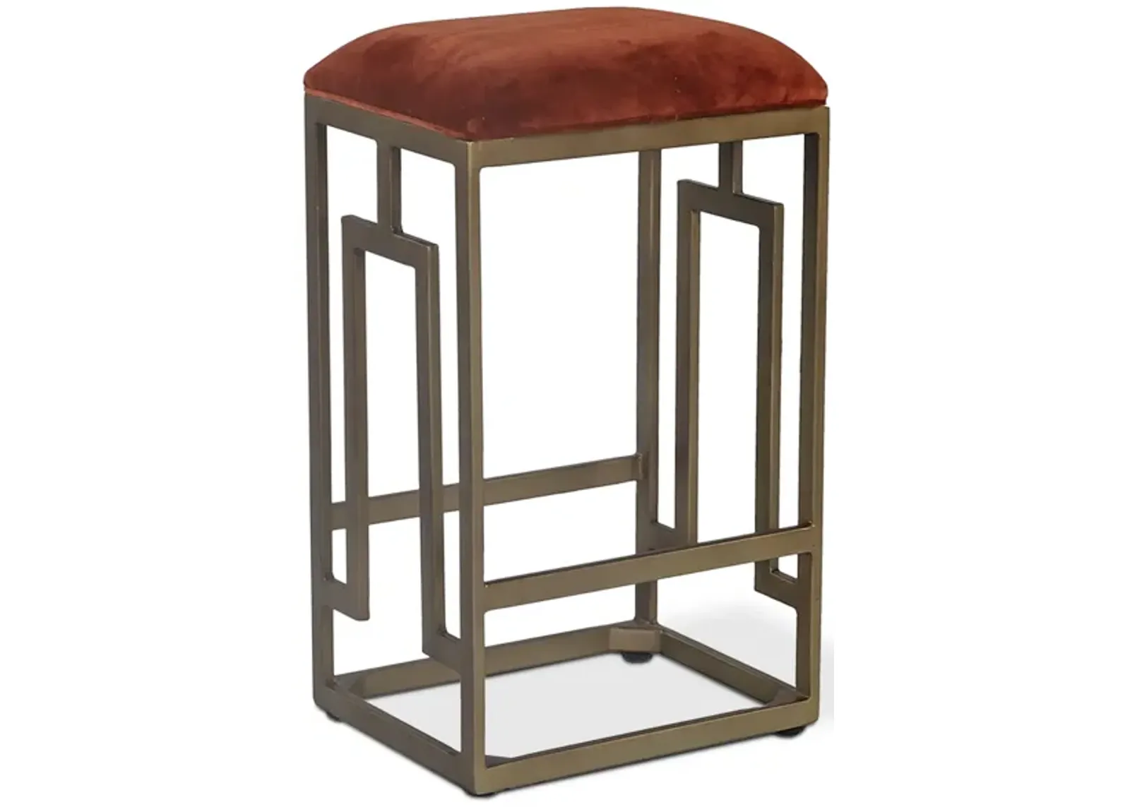 Home Trends Design Michaelangelo Upholstered Stool