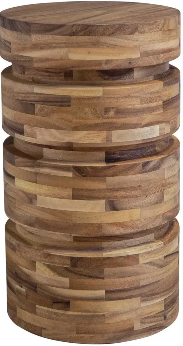 Uttermost Boone Acacia Wood Drink Table