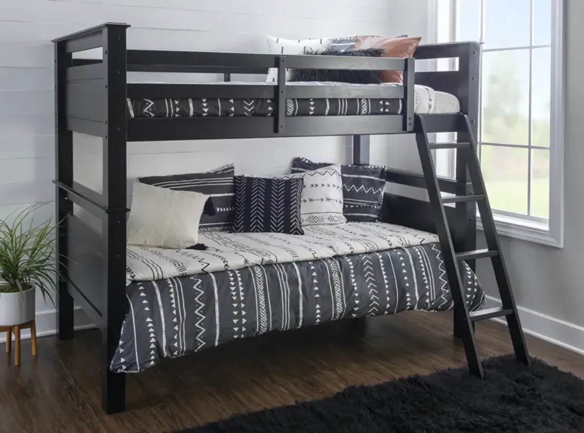 Powell Kids/Teens Beckett Black Bunk Bed