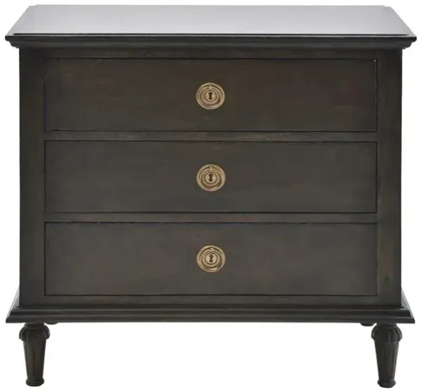 Noble Furniture Crest 32 Inch Nightstand in Tuscany Finish