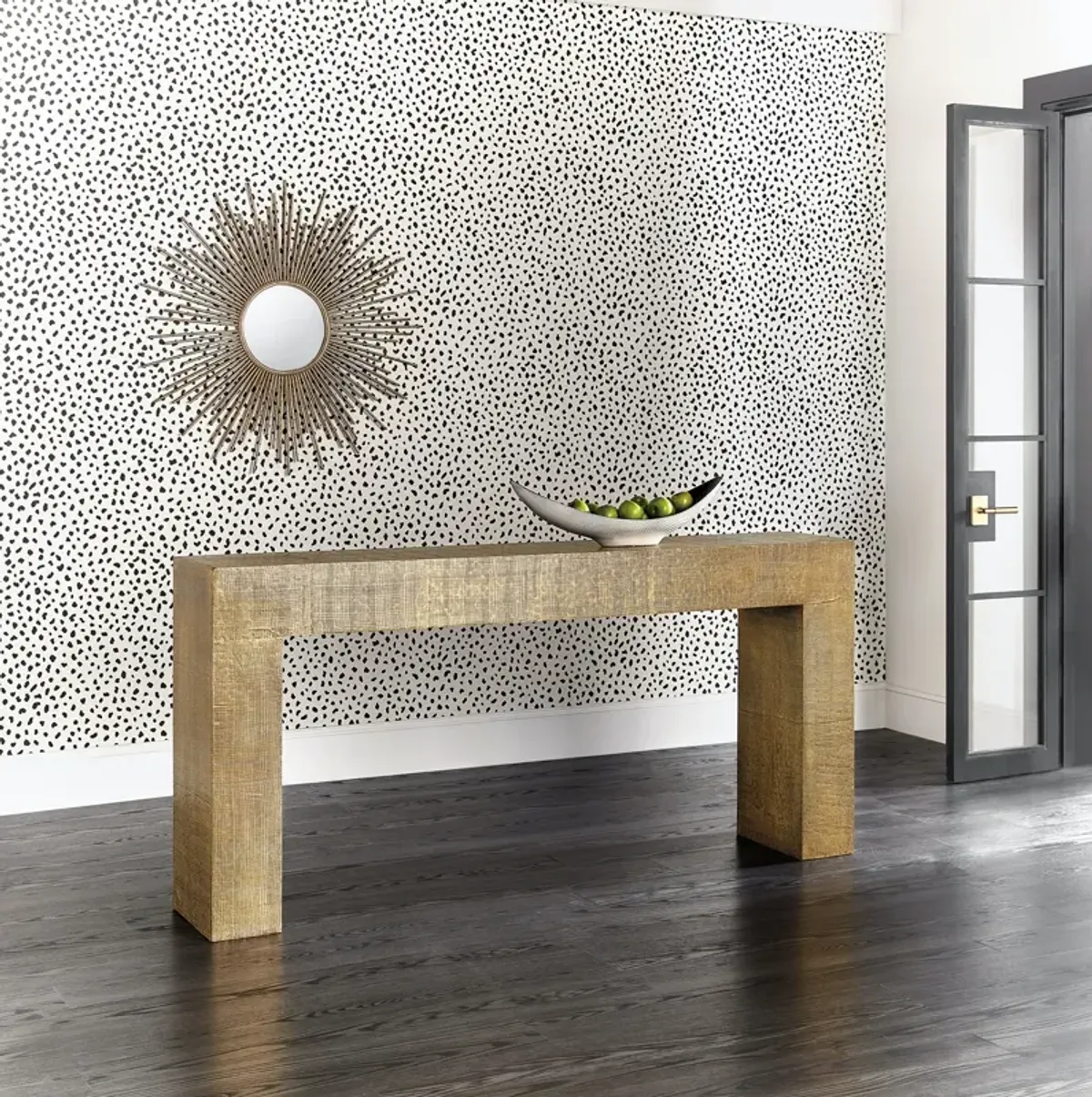 Hooker Furniture Melange Kanchan Sofa Console Table