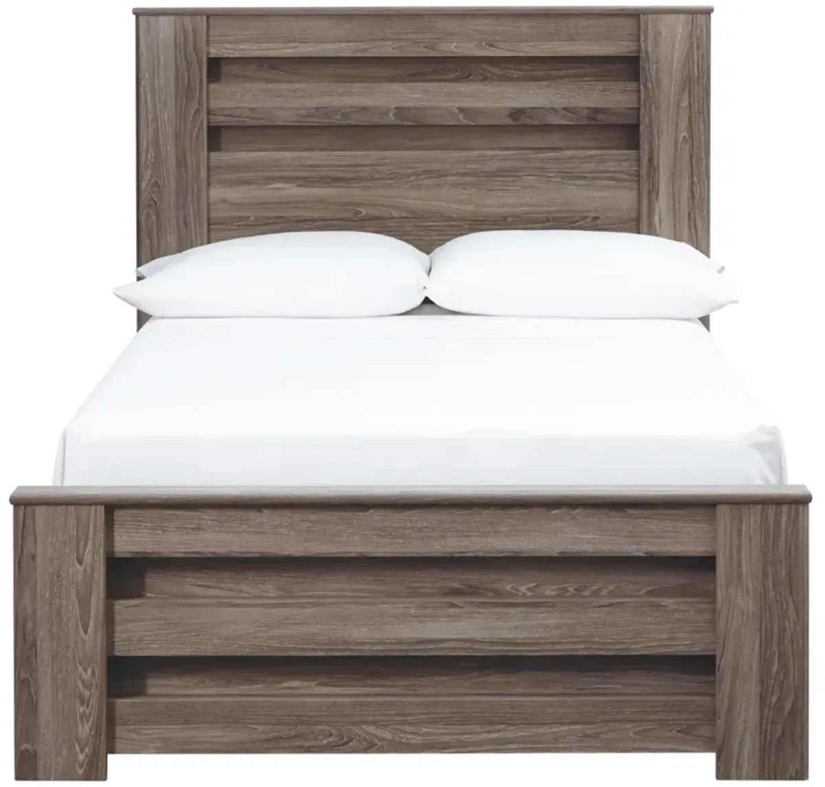 Ashley Zelen Warm Gray Full Panel Bed