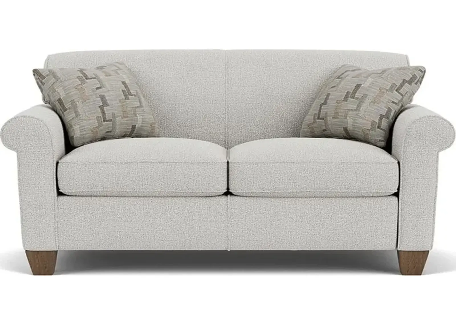 Flexsteel South Haven Silver Glacier Loveseat