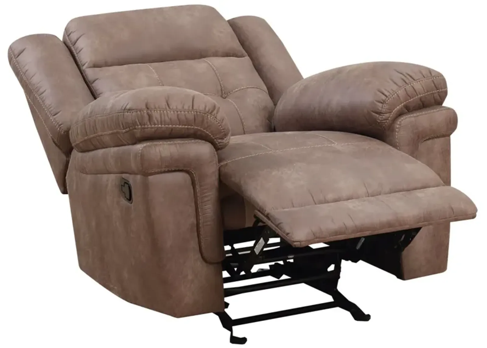 Anastasia Cocoa Glider Recliner Chair