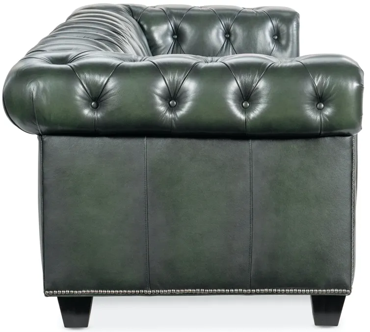 CHARLESTON TUFTED LEATHER SOFA