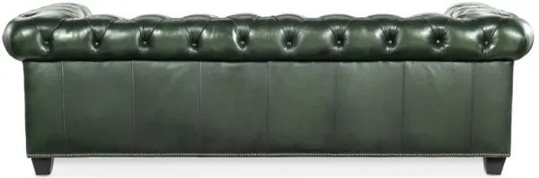 Hooker Furniture Charleston Tufted Leather Sofa
