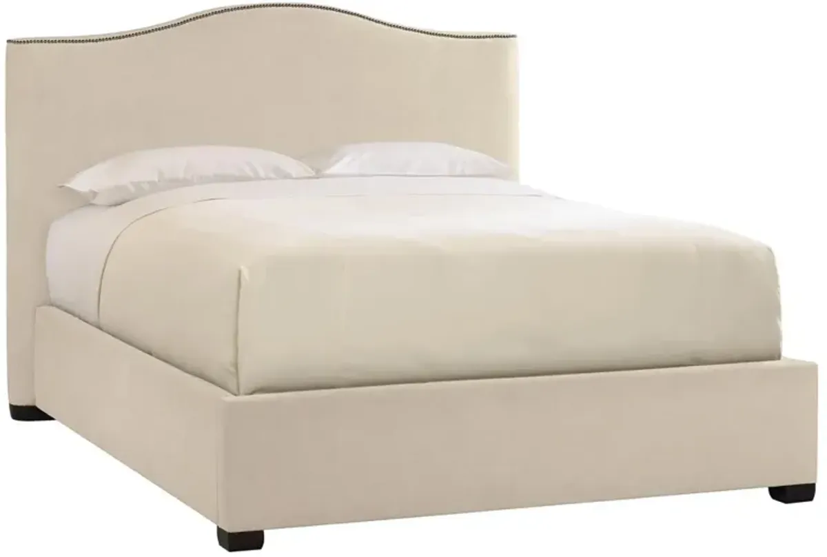 Bernhardt Graham Fabric Panel Bed Twin