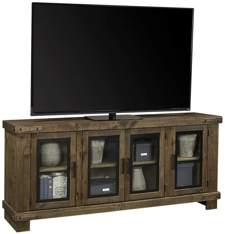 SAWYER BRINDLE 78 INCH TV STAND CONSOLE