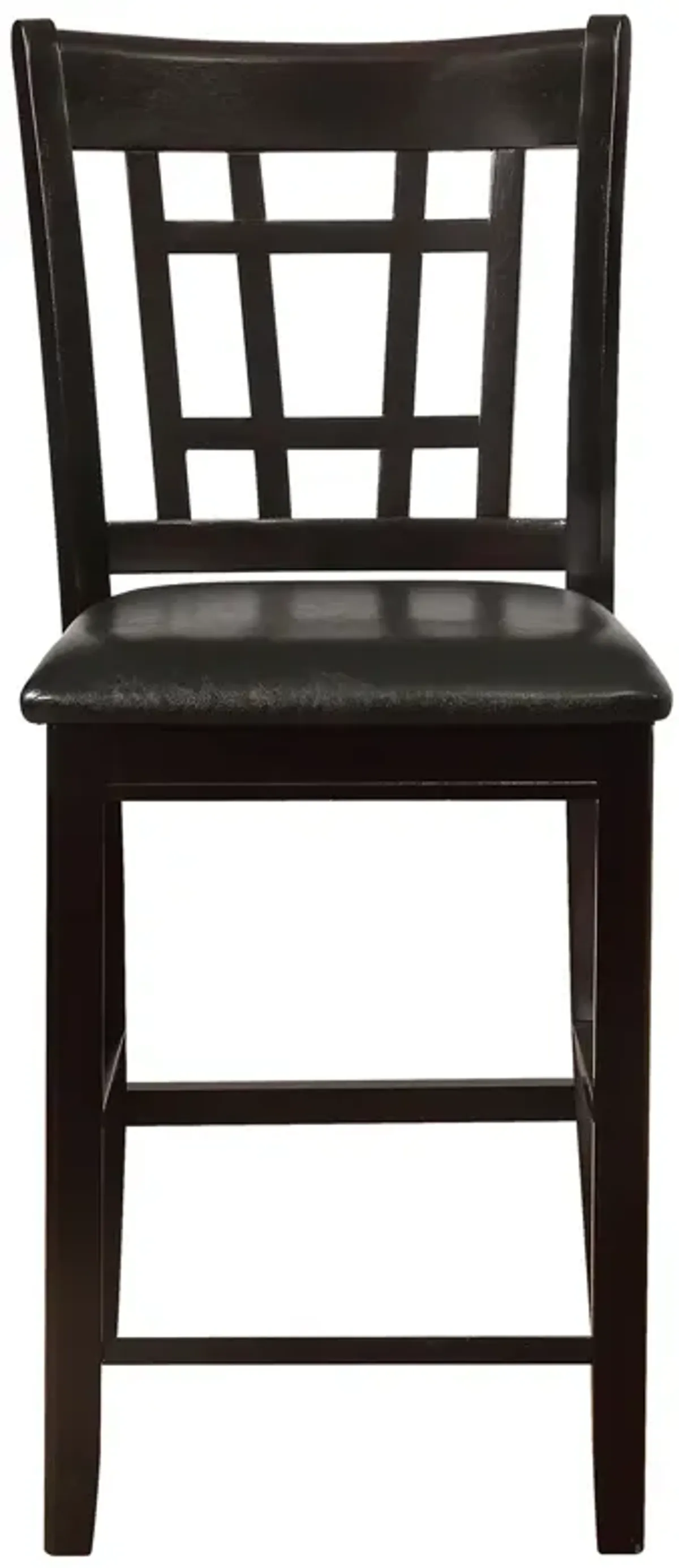 Coaster Lavon Wood Counter Chair Black & Espresso