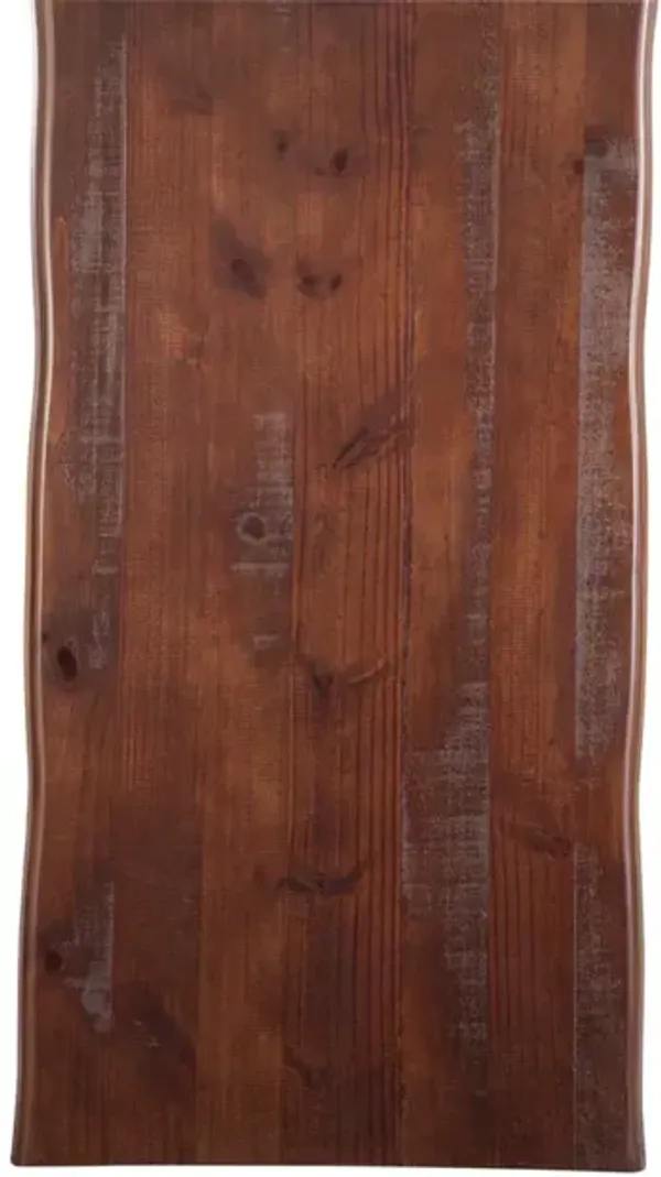 Steve Silver Jennings End Table In Cherry & Ebony