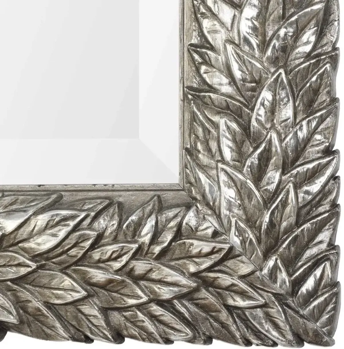 Uttermost Evelina Silver Leaves Mirror