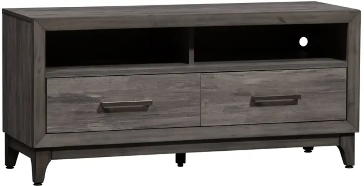 Liberty Furniture Mercury Driftwood Gray 47 Inch Media Entertainment TV Stand