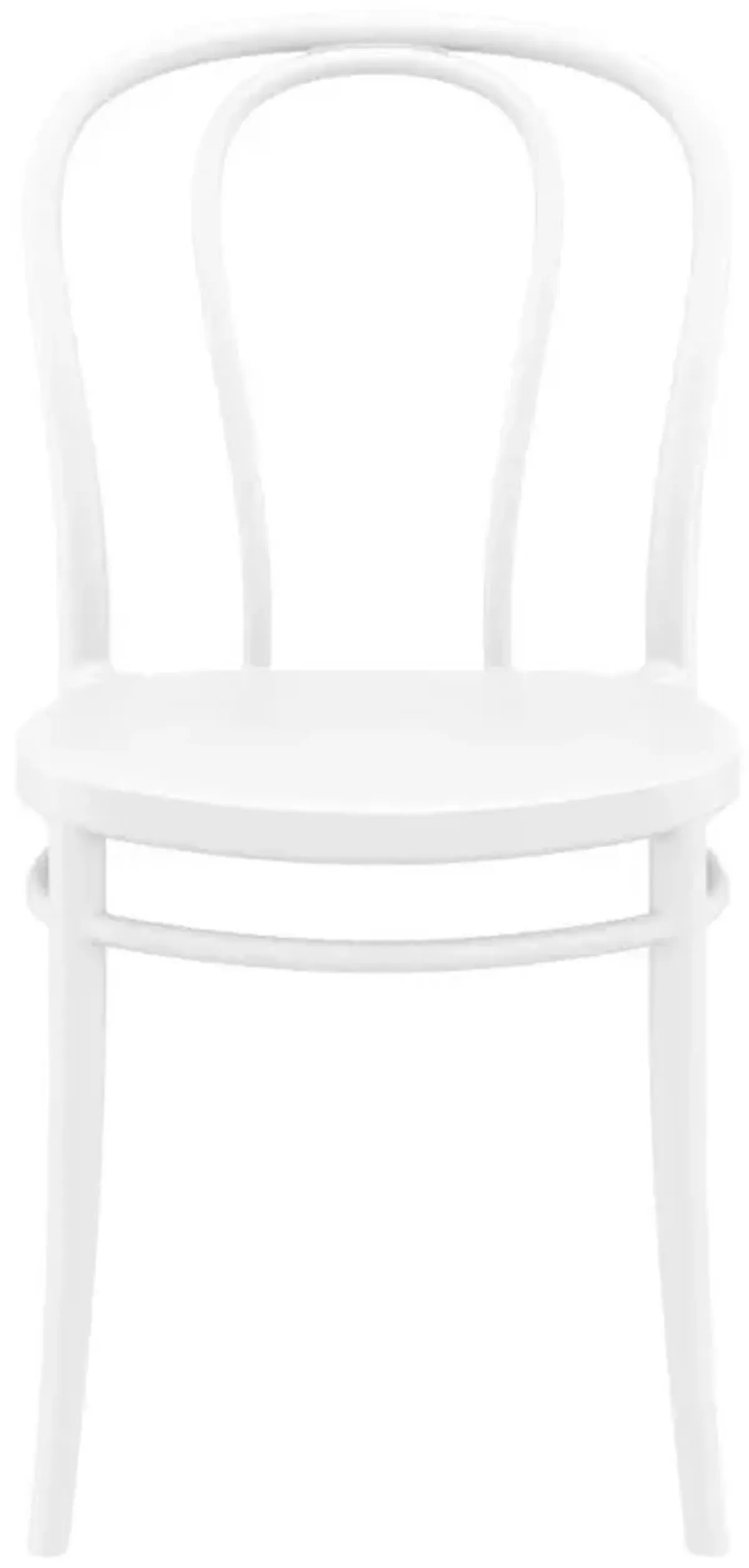 VICTOR RESIN OUTDOOR CHAIR WHITE