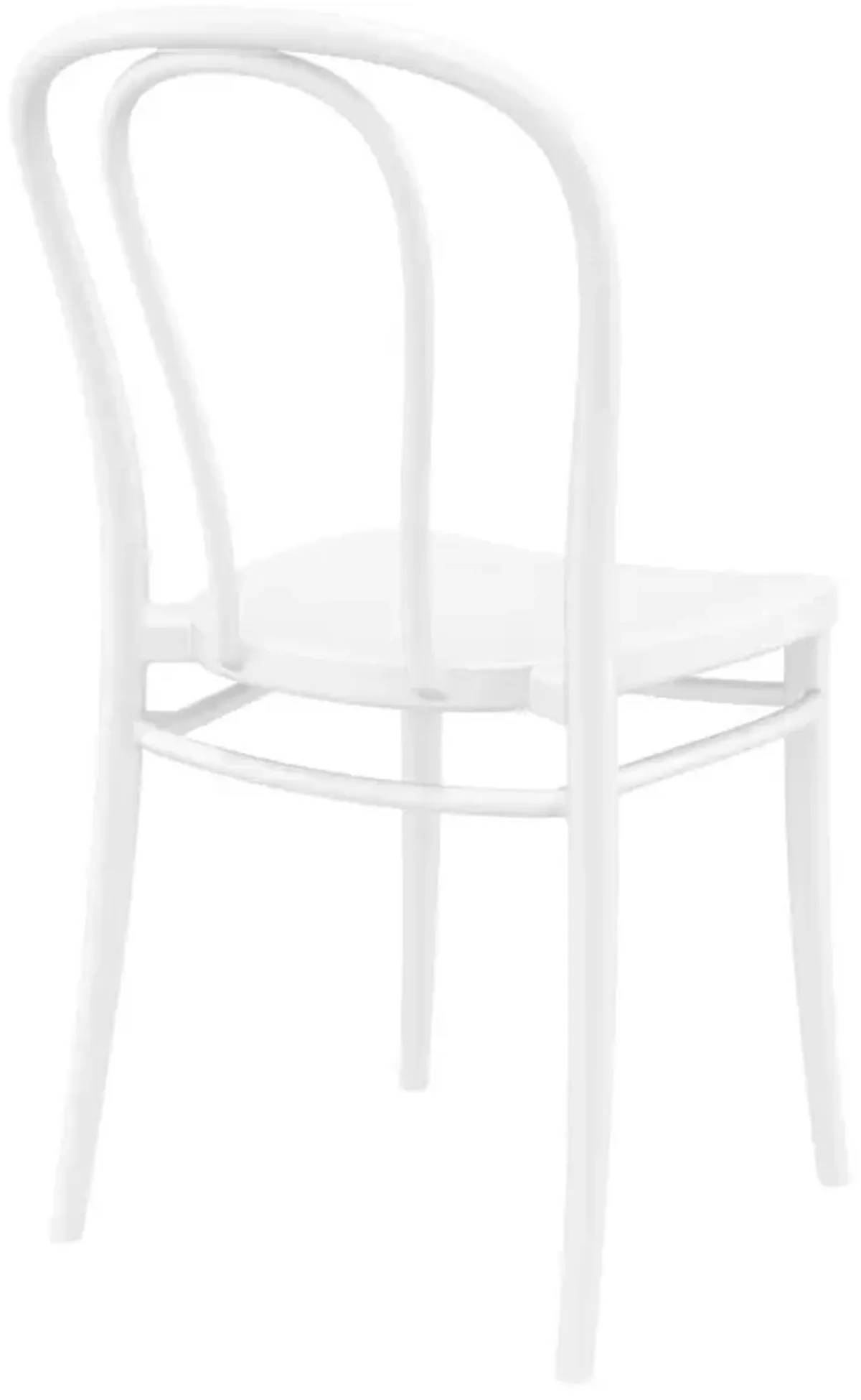 VICTOR RESIN OUTDOOR CHAIR WHITE