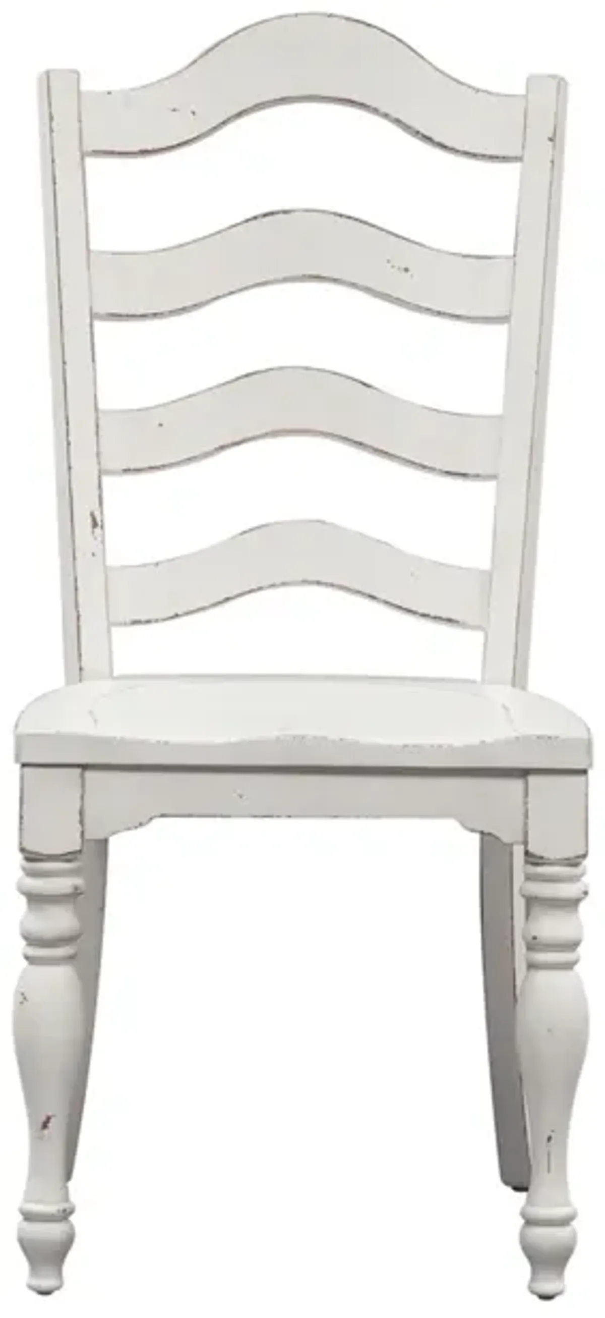 Liberty Furniture Magnolia Manor Antique White Ladder Back Side Chair